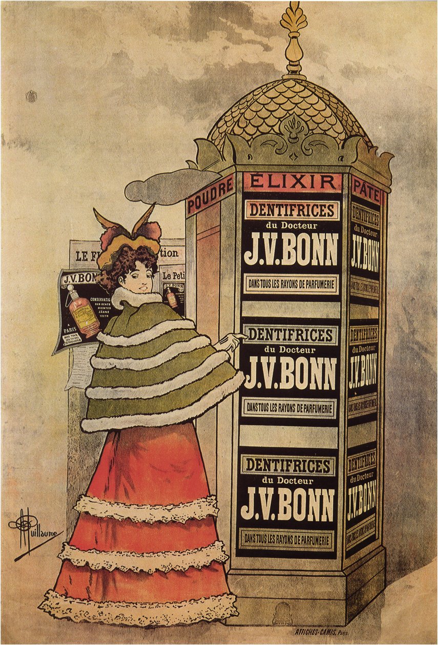 Elixir-creme dental do Dr. JV Bonn, 1893 de Albert Guillaume