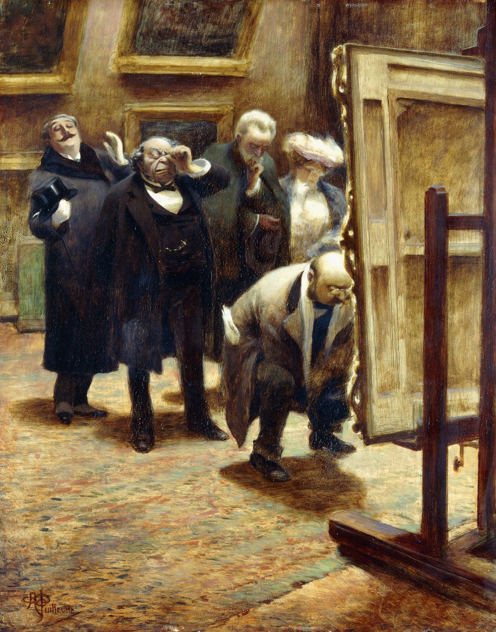 A obra de arte, de Albert Guillaume