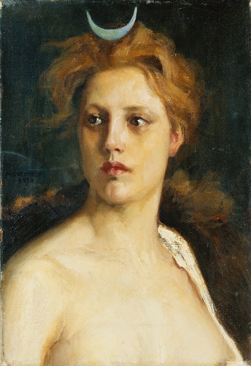 Diana, 1898 de Albert Gustaf Aristides Edelfelt