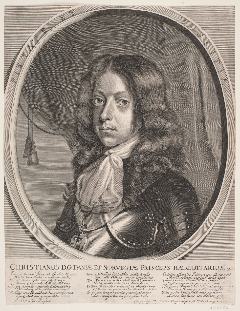 Christian V como príncipe herdeiro de Albert Haelwegh