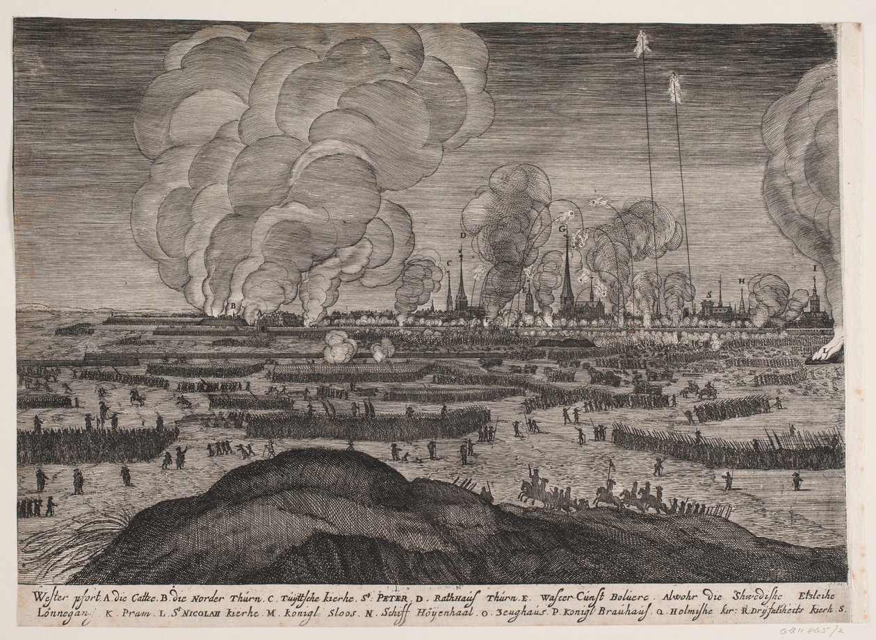 Bombardeio de Copenhague de Albert Haelwegh