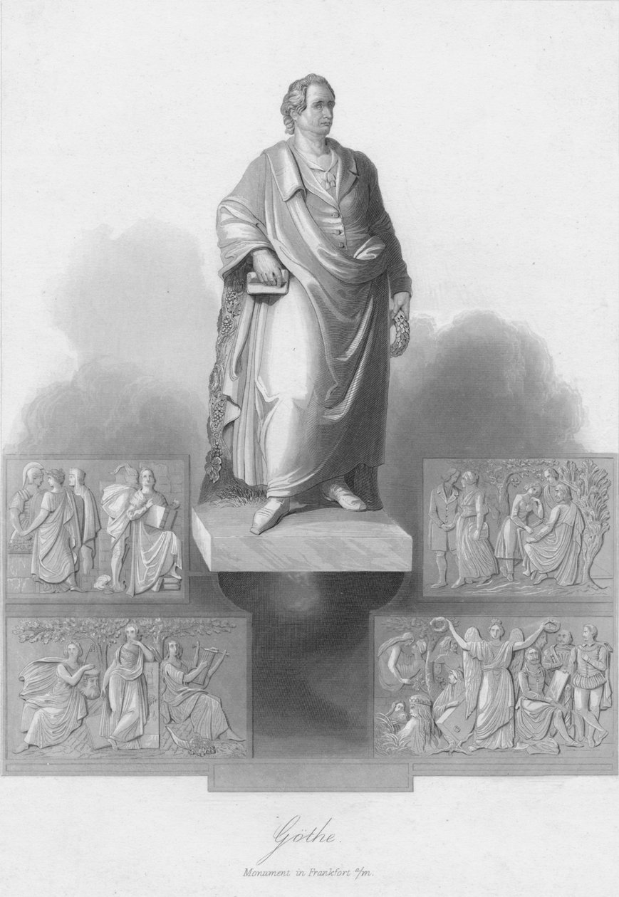 Göthe, meados do século XIX. de Albert Henry Payne