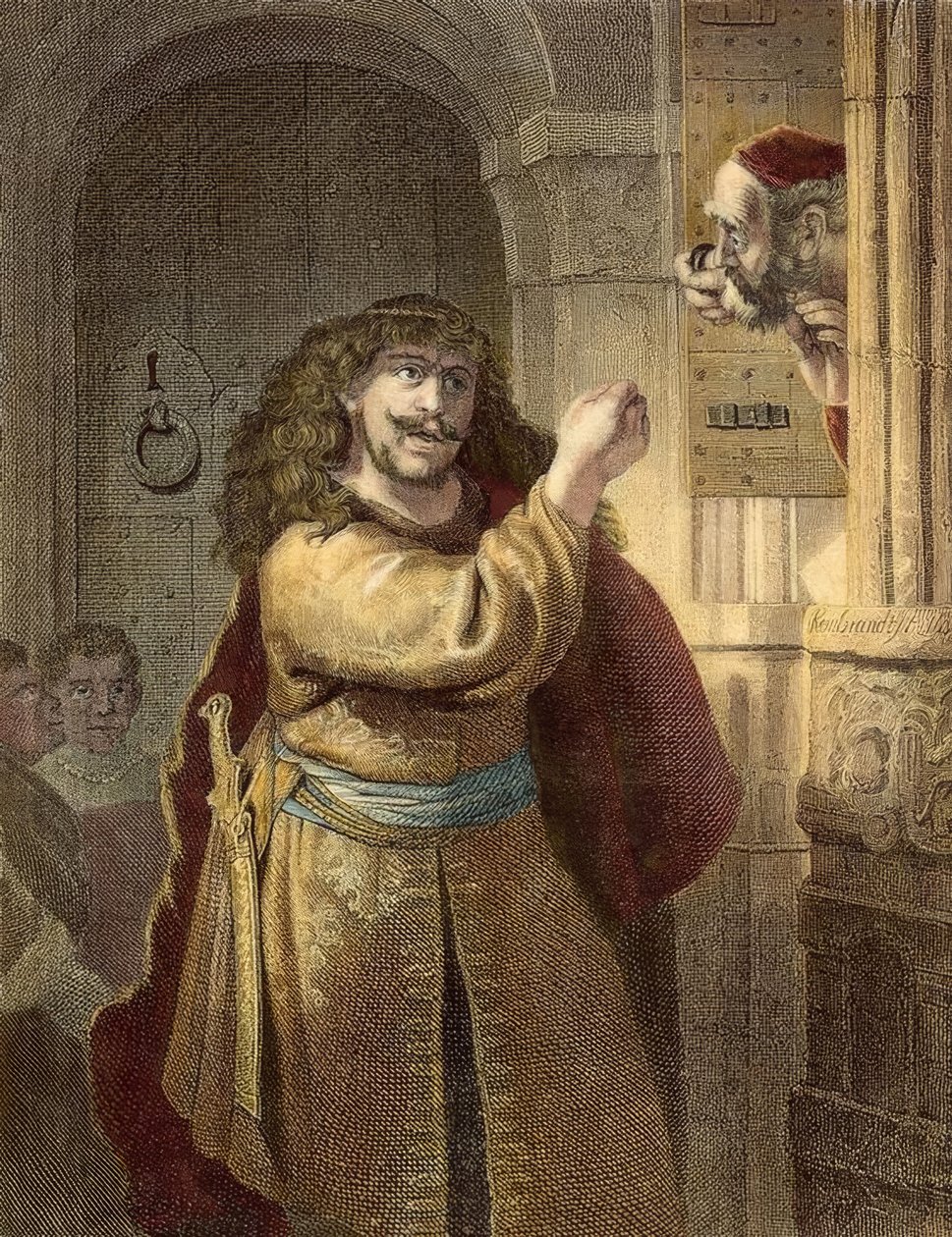 Sansão ameaça seu sogro de Albert Henry Payne