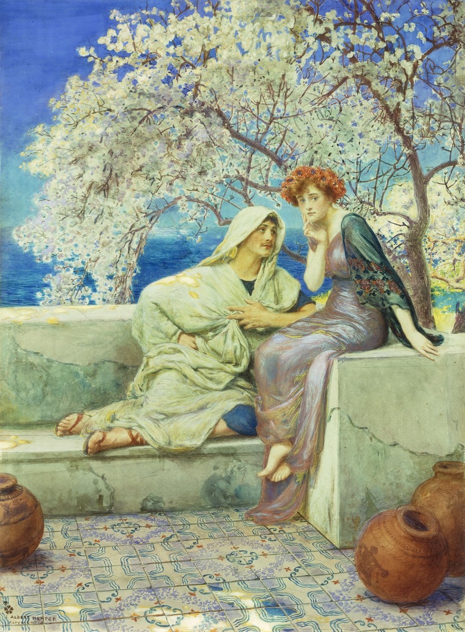 A corte de Albert Herter