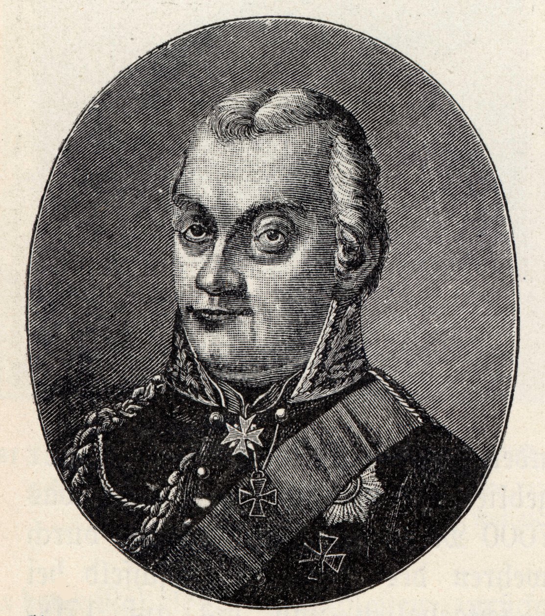 Marechal de campo Friedrich Graf von Kleist von Nollendorf 1762-1823. de Albert Johann Christian Schule