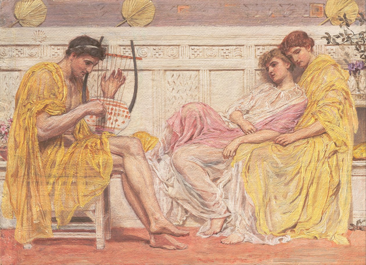 Um músico de Albert Joseph Moore