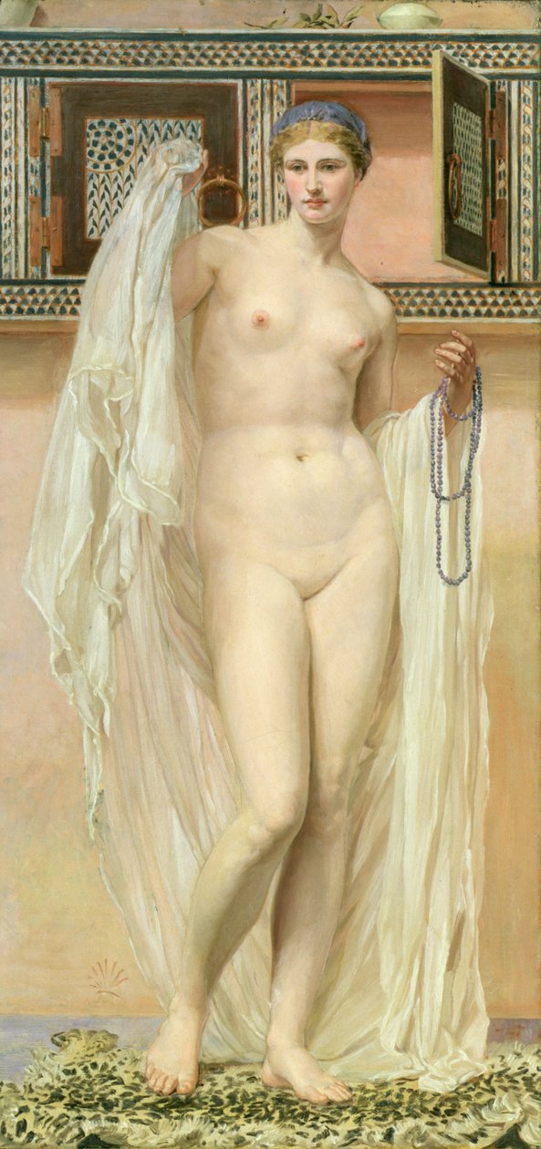 Um guarda-roupa, 1867 de Albert Joseph Moore
