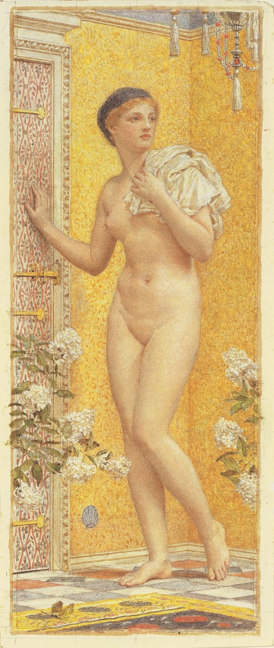 Um quarto amarelo de Albert Joseph Moore