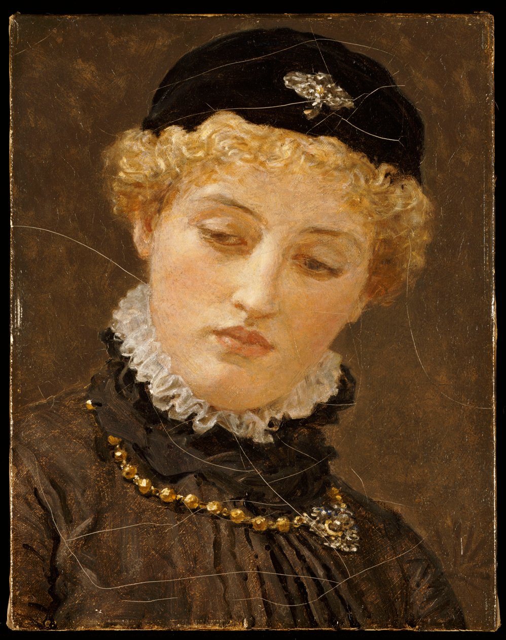 Ellen Terry como Portia em "O Mercador de Veneza", c.1885 de Albert Joseph Moore