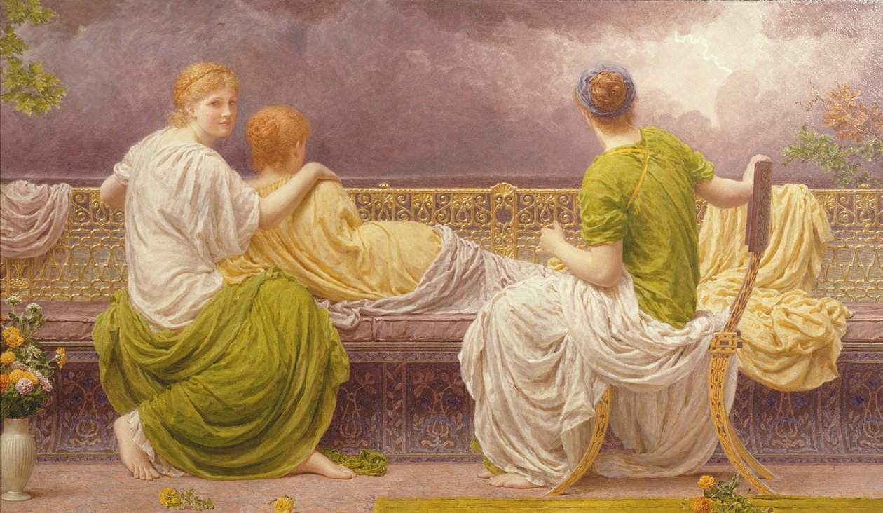 Relâmpago e Luz de Albert Joseph Moore