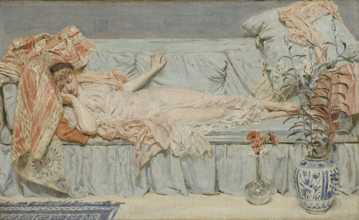 Lírios, 1866 de Albert Joseph Moore