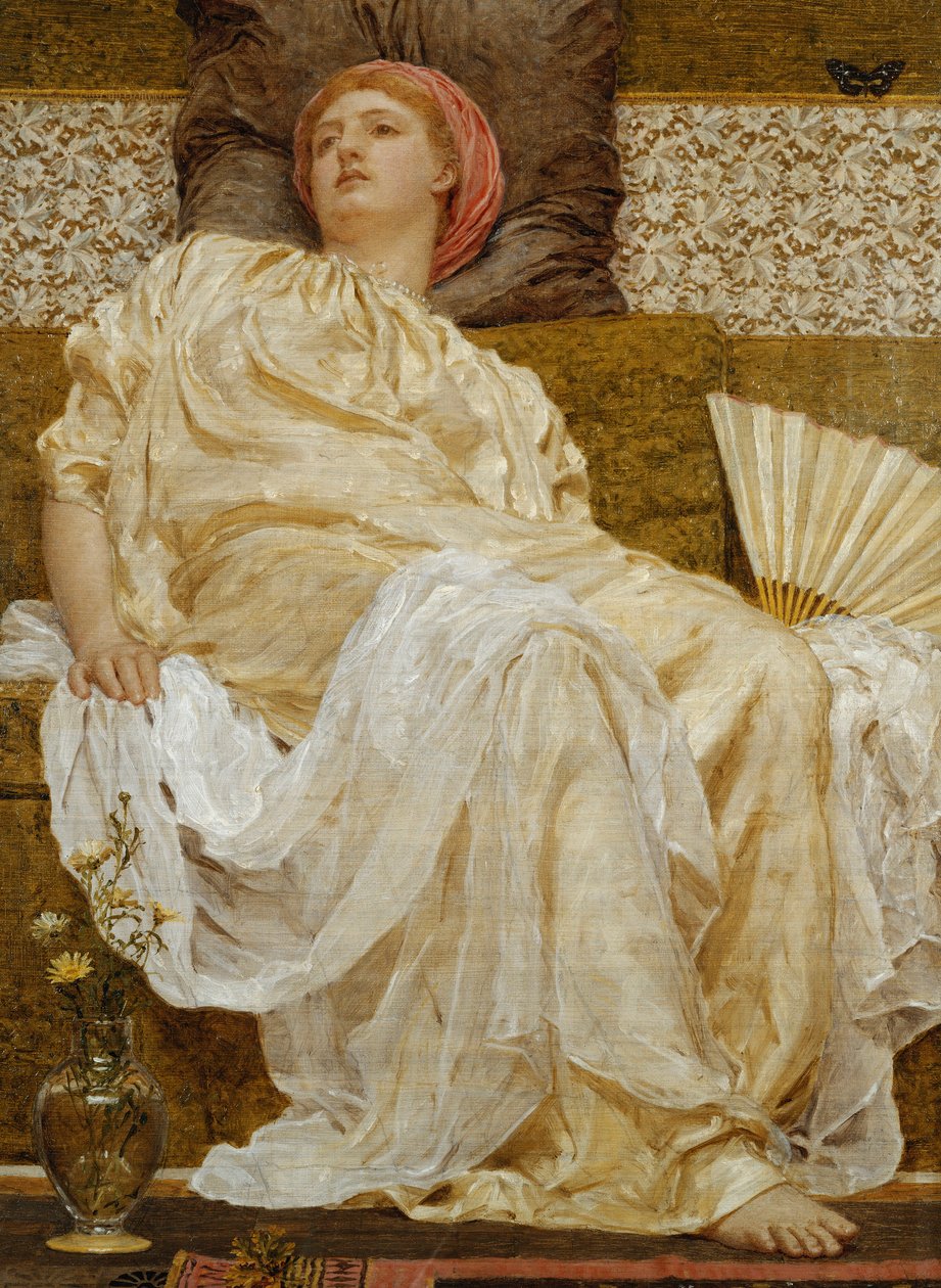 Margaridas Amarelas, 1881 de Albert Joseph Moore