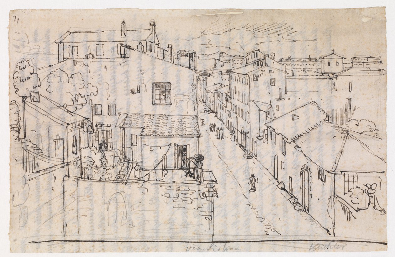 Rom, via Sistina de Albert Küchler