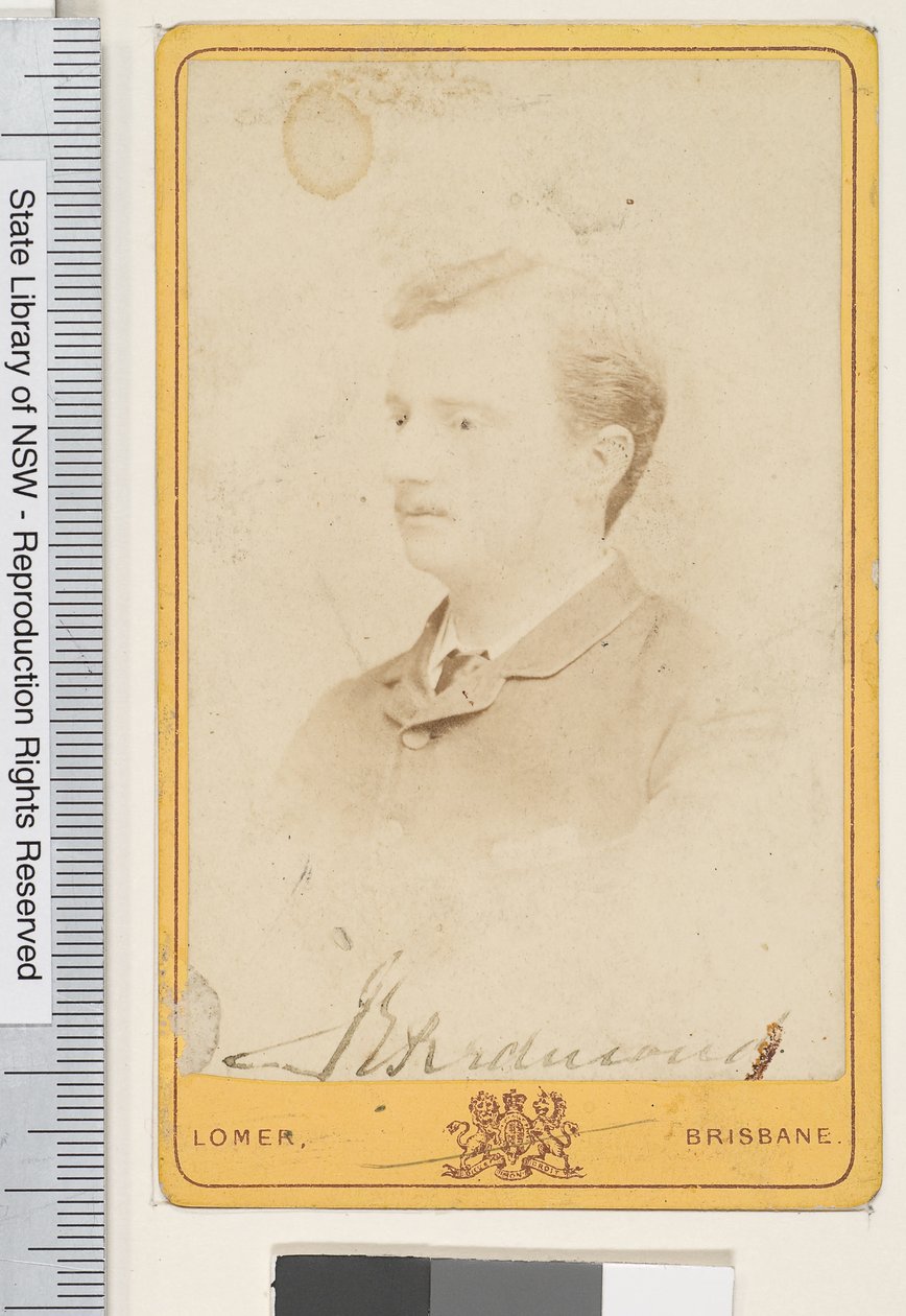John Edward Redmond, nacionalista irlandês, c. Novembro de 1883 de Albert Lomer