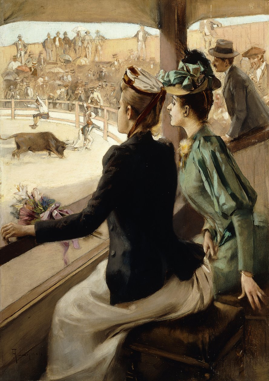 Na tourada, de Albert Lynch