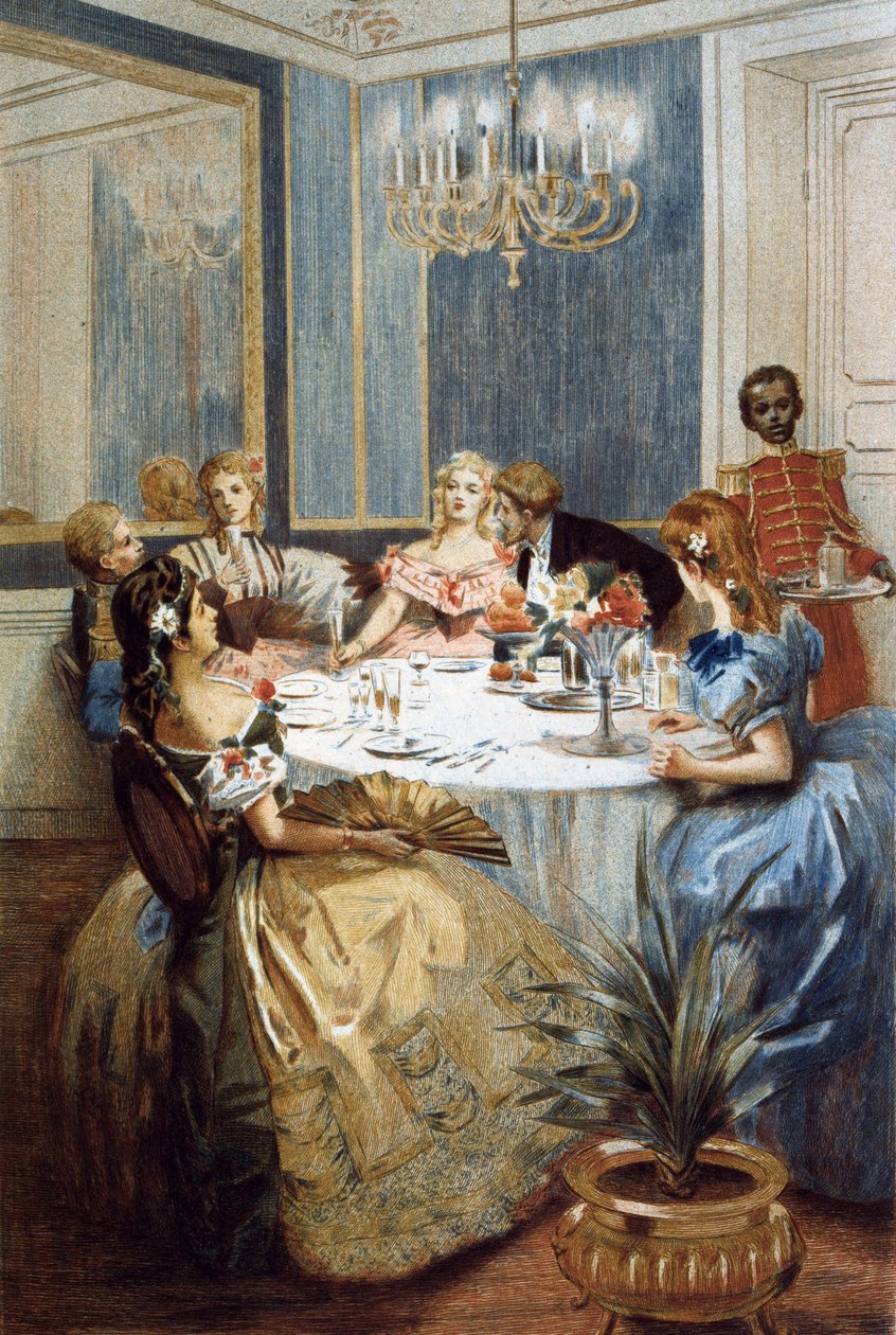 Senhoras parisienses do Segundo Império de Albert Lynch