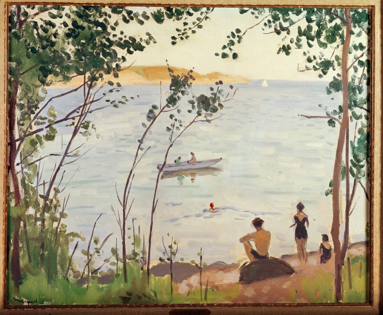 Baía de Arcachon de Albert Marquet