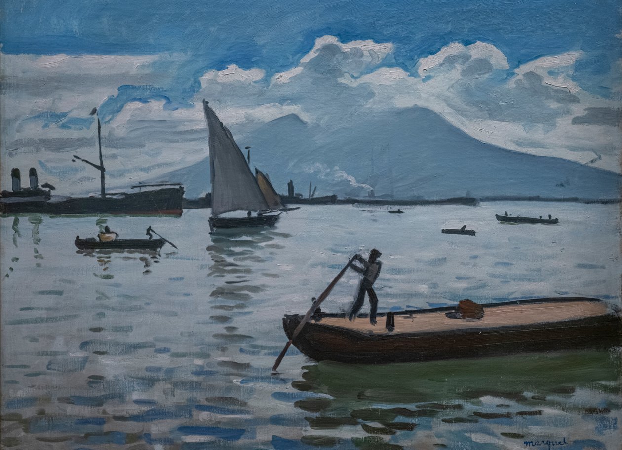 Baía de Nápoles de Albert Marquet