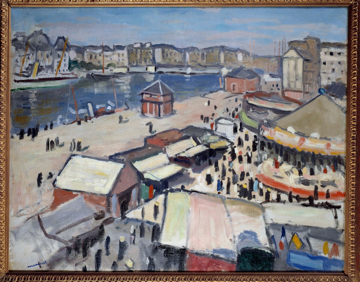 Carnaval no Havre de Albert Marquet
