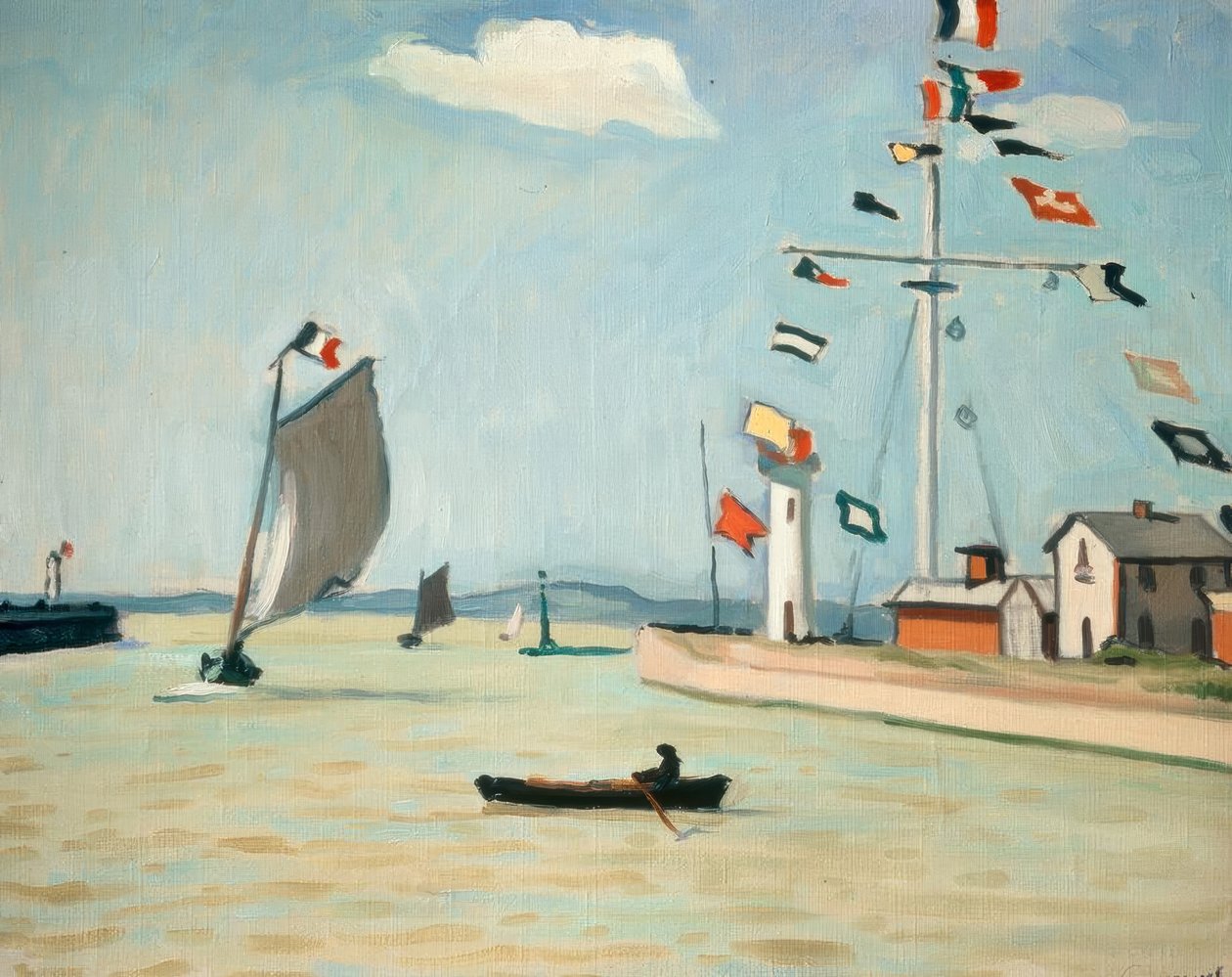 O porto de Honfleur de Albert Marquet