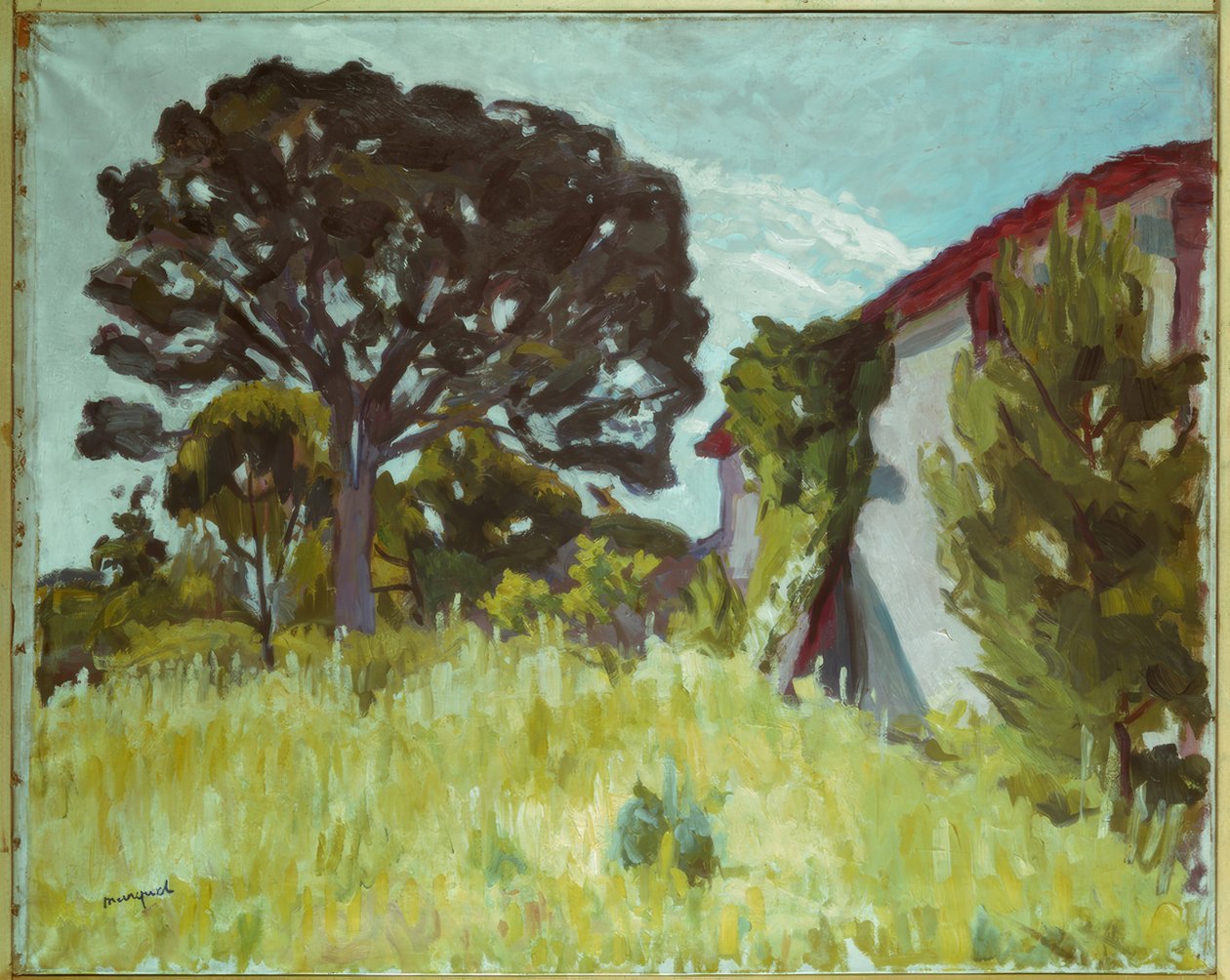 Die Villa Demiere em Saint-Tropez de Albert Marquet