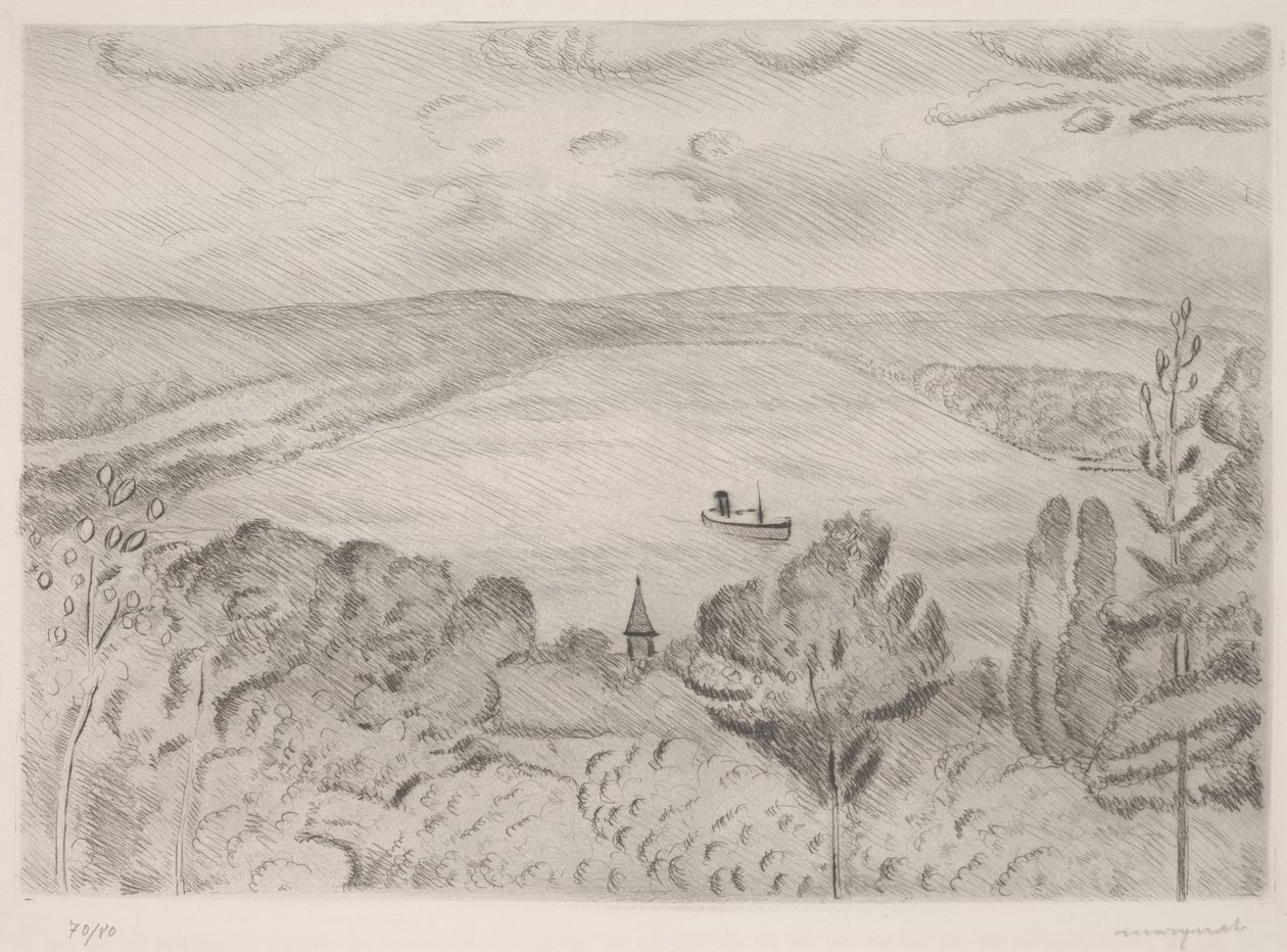 Porto (gravura) de Albert Marquet