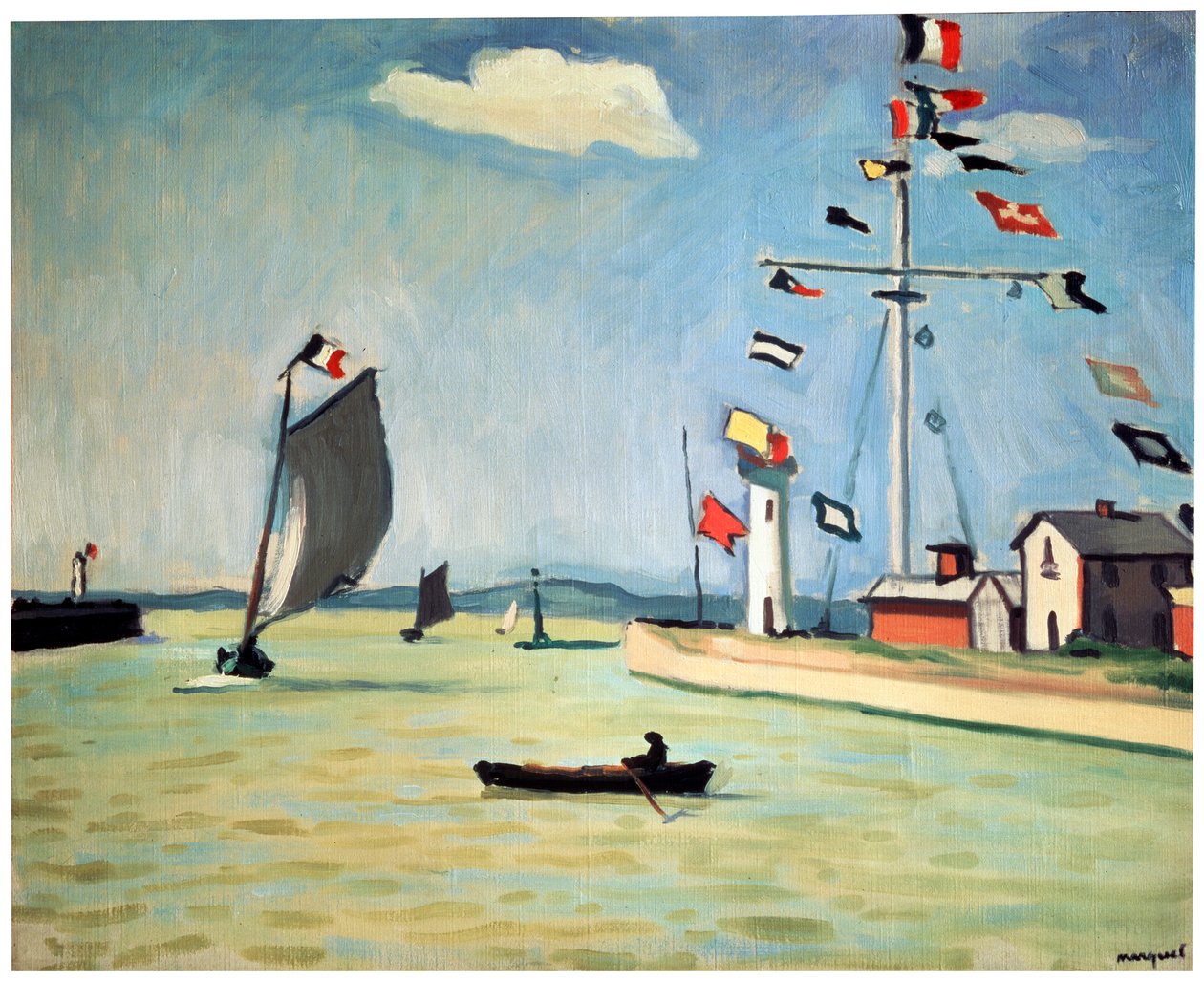 Porto de Honfleur, c1911. de Albert Marquet