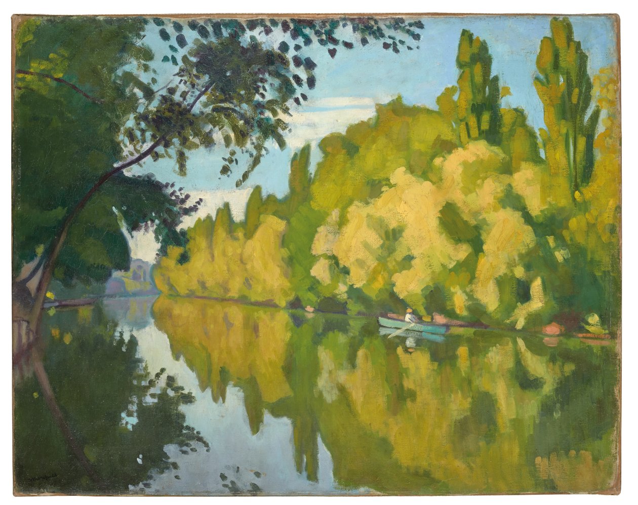 La Varenne Sainte-Hilaire, o barco de Albert Marquet