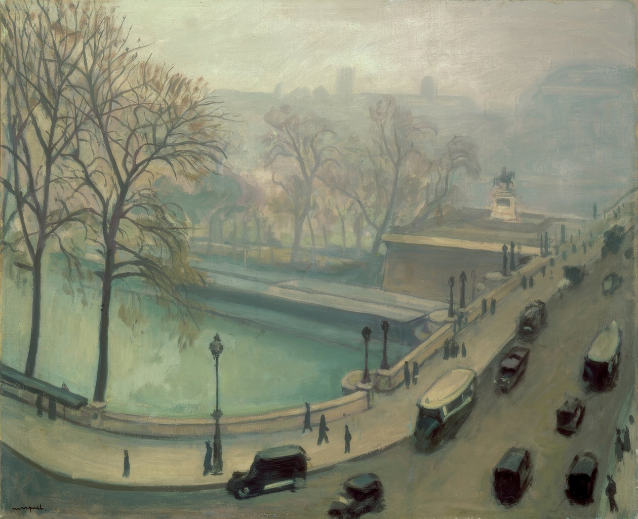 A Pont Neuf em Paris de Albert Marquet