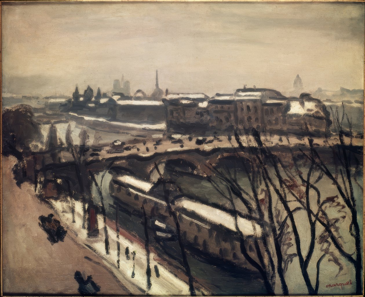 As margens do Sena de Albert Marquet