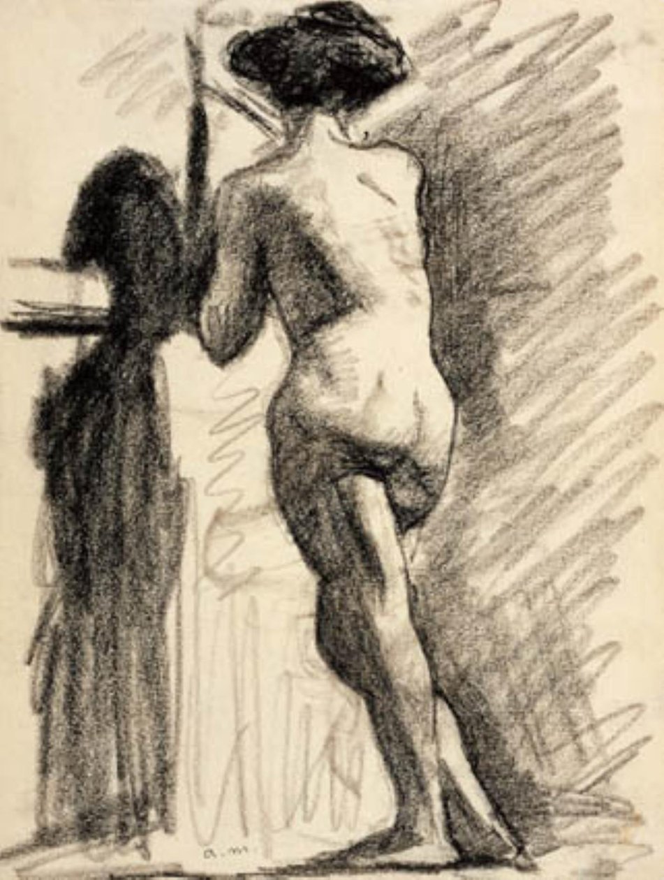 Modelo no bar de Albert Marquet