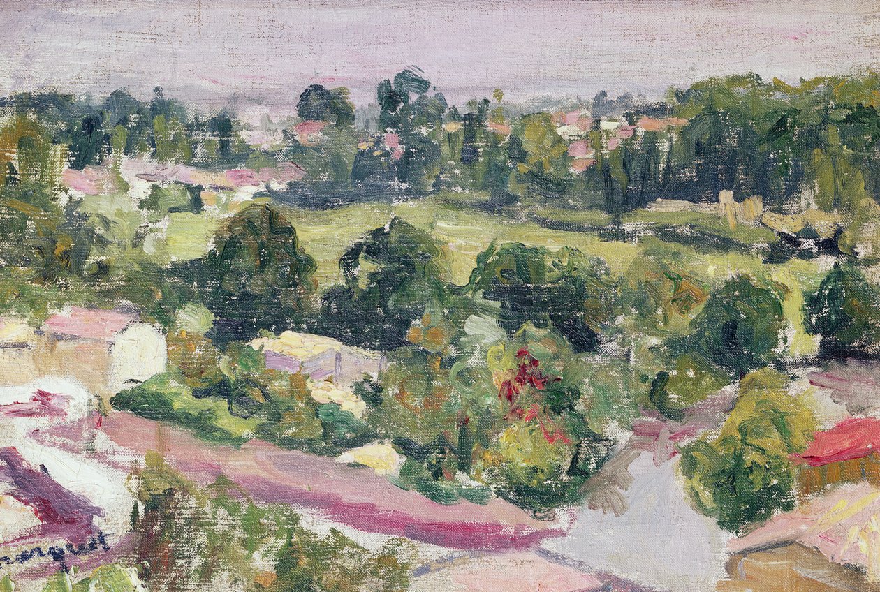 Subúrbio parisiense de Albert Marquet