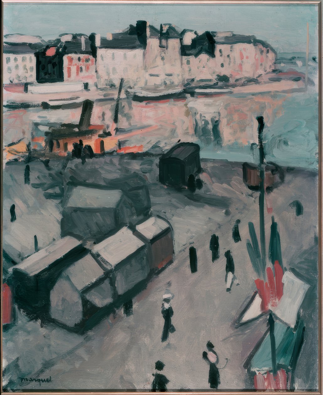 Porto de Le Havre de Albert Marquet