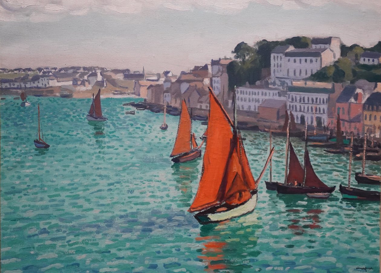 Velas Vermelhas, Audierne de Albert Marquet
