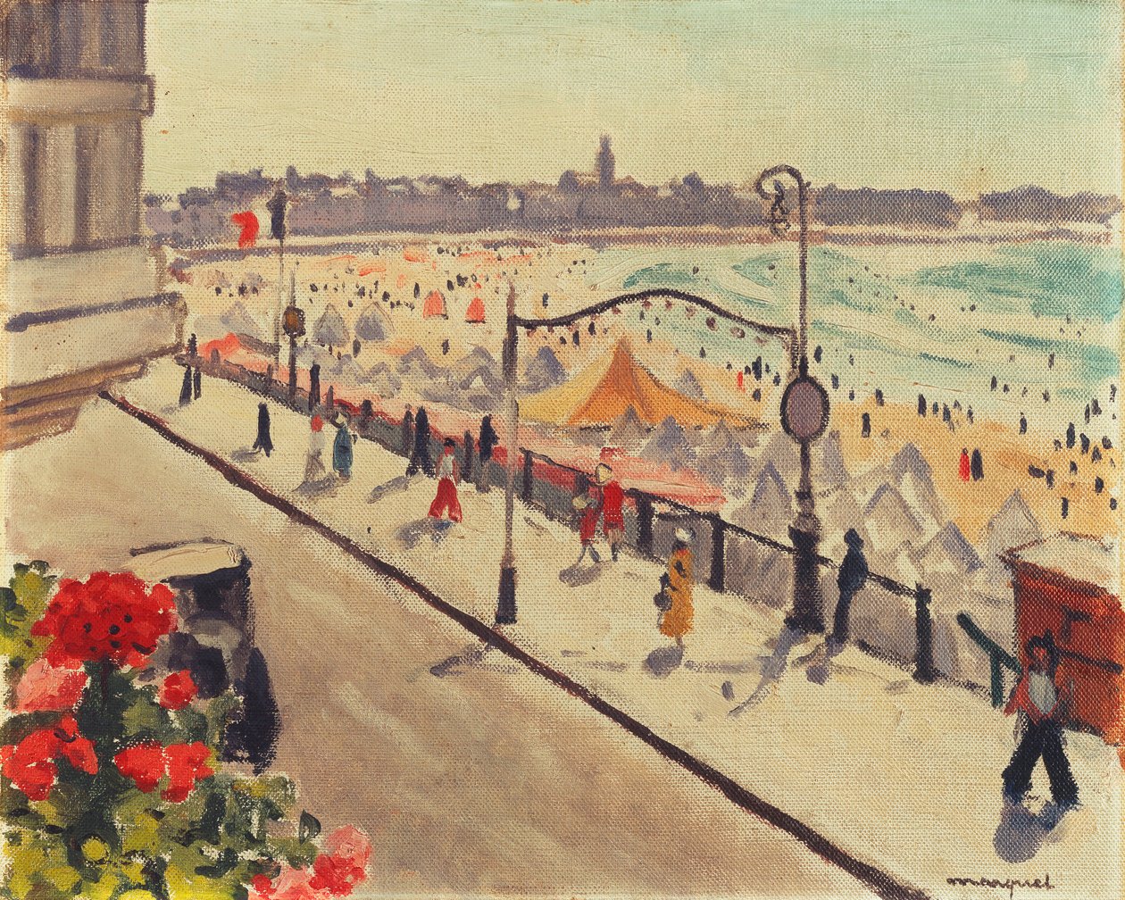 Seafront, The Sands of Olonne; Bord de mer, Les Sables d