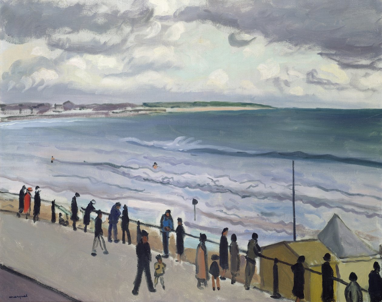 Verão (óleo sobre tela) de Albert Marquet