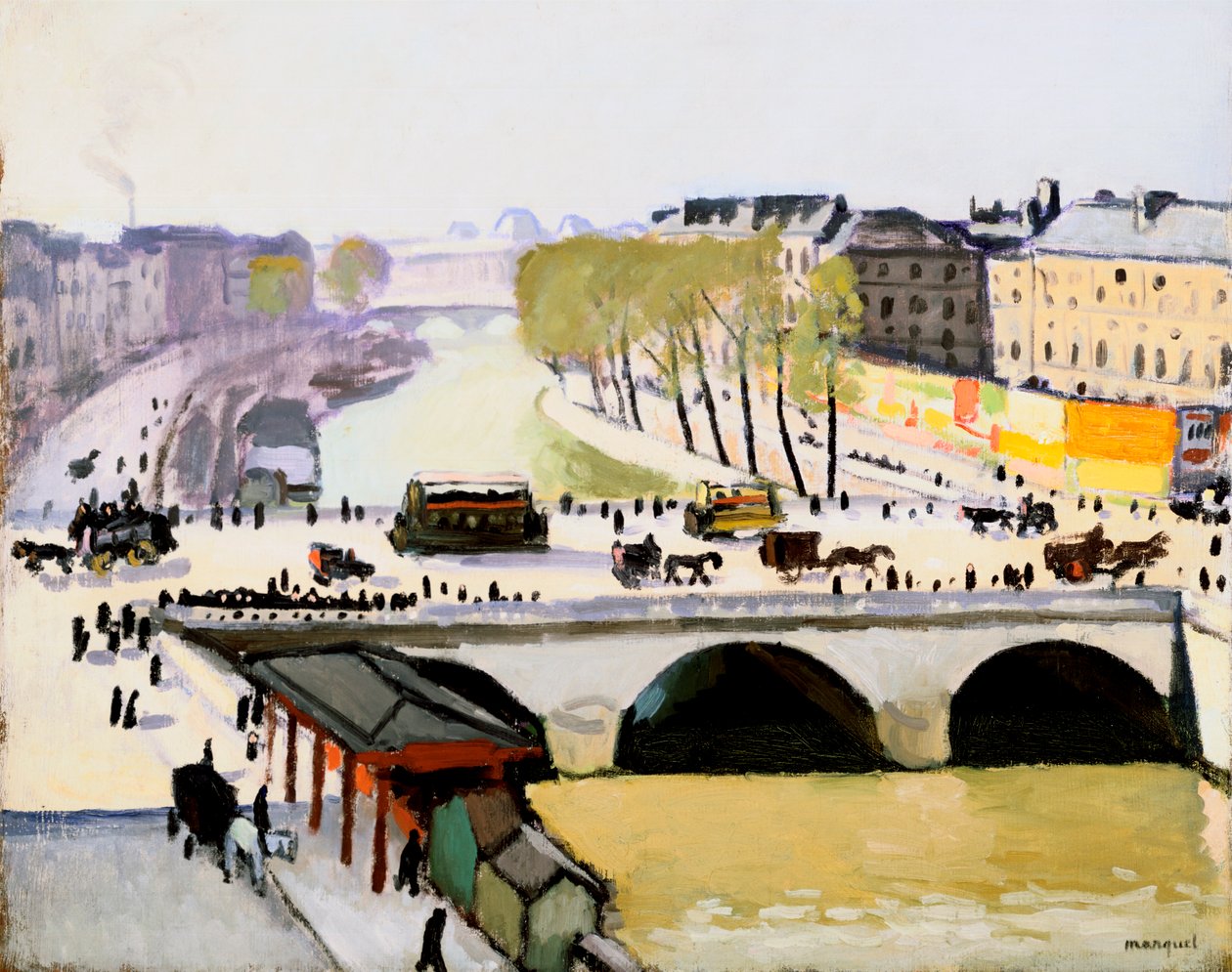 A ponte em St Michael, 1910 de Albert Marquet