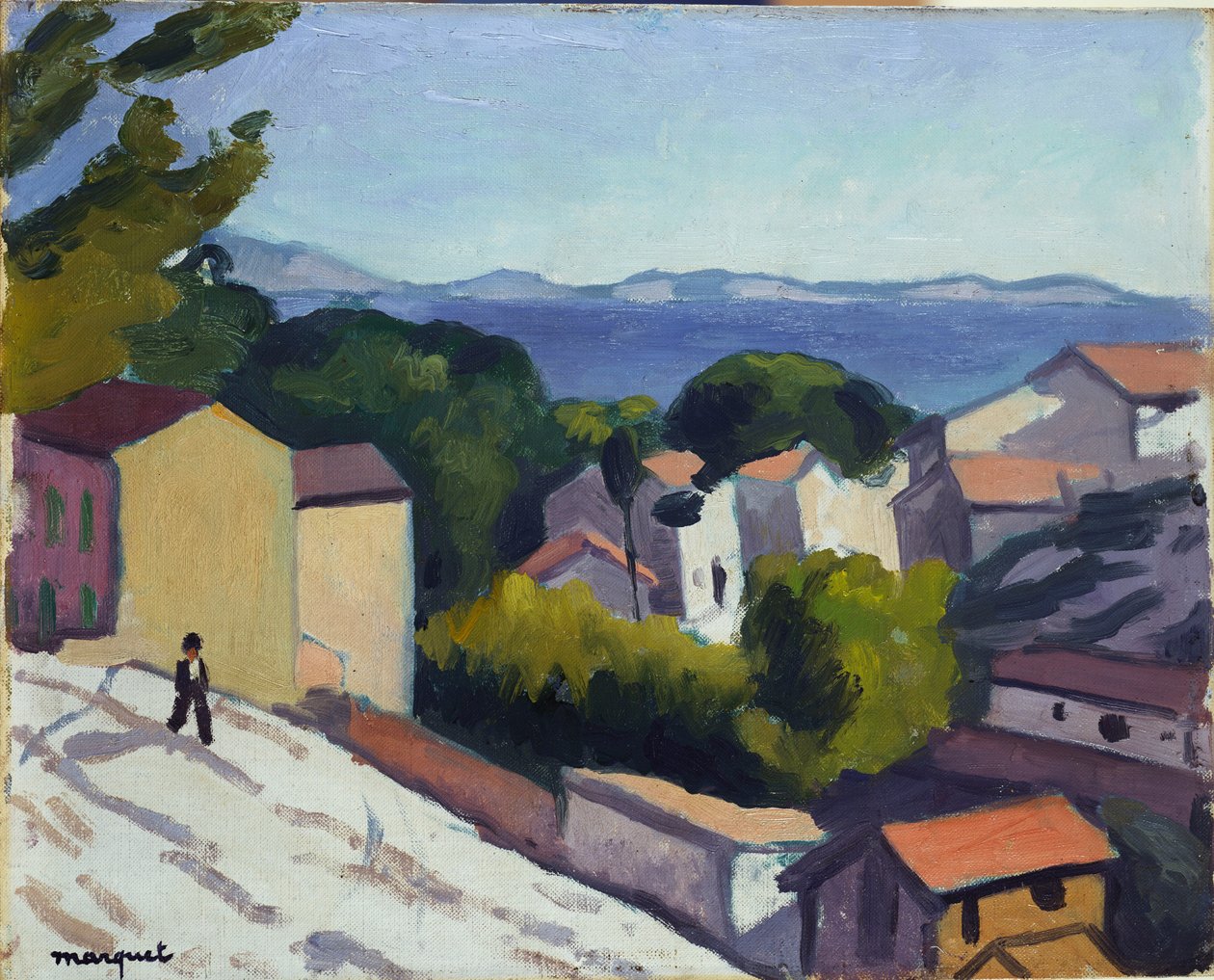 The Estaque Road de Albert Marquet