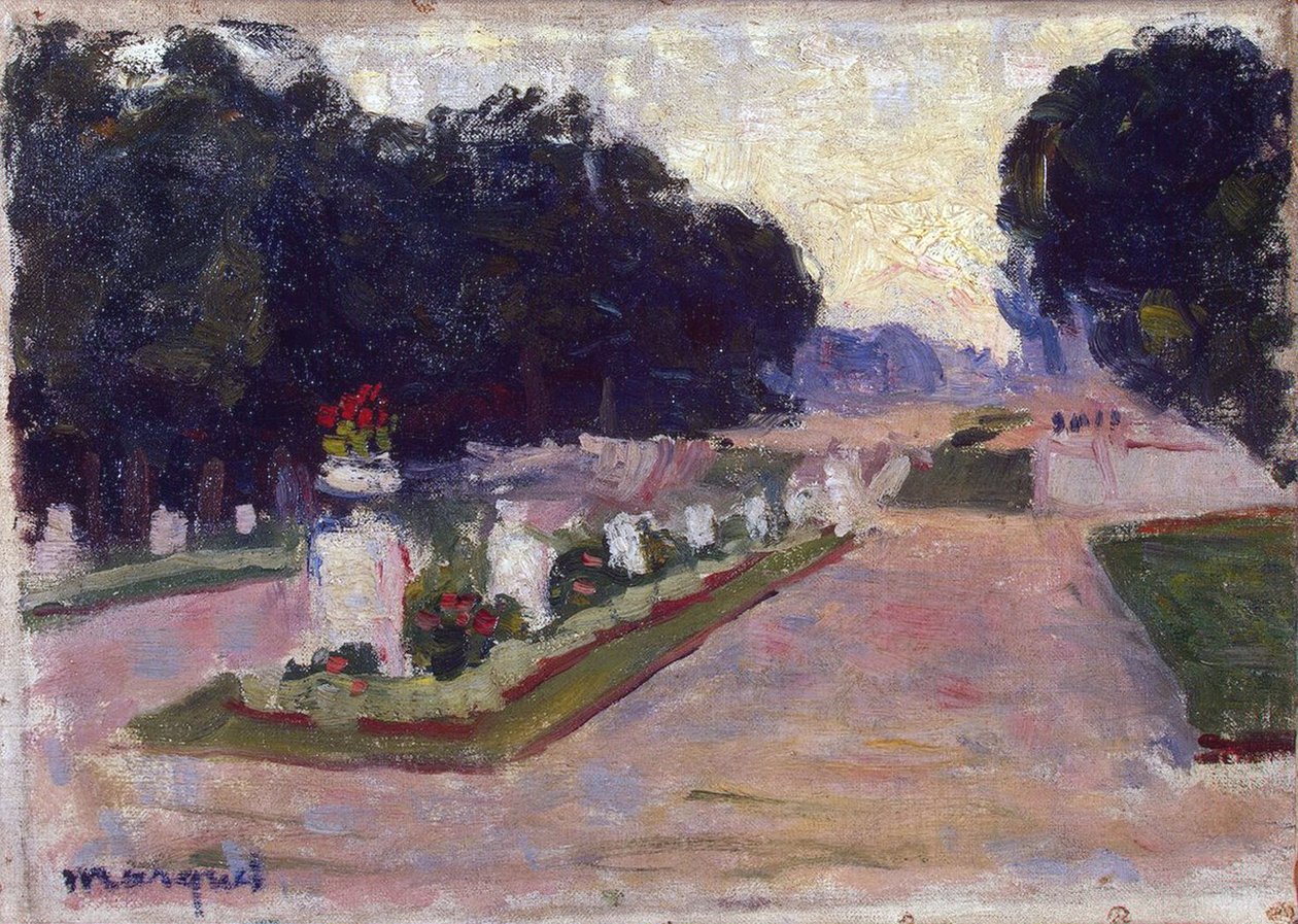 O Jardim do Luxemburgo de Albert Marquet
