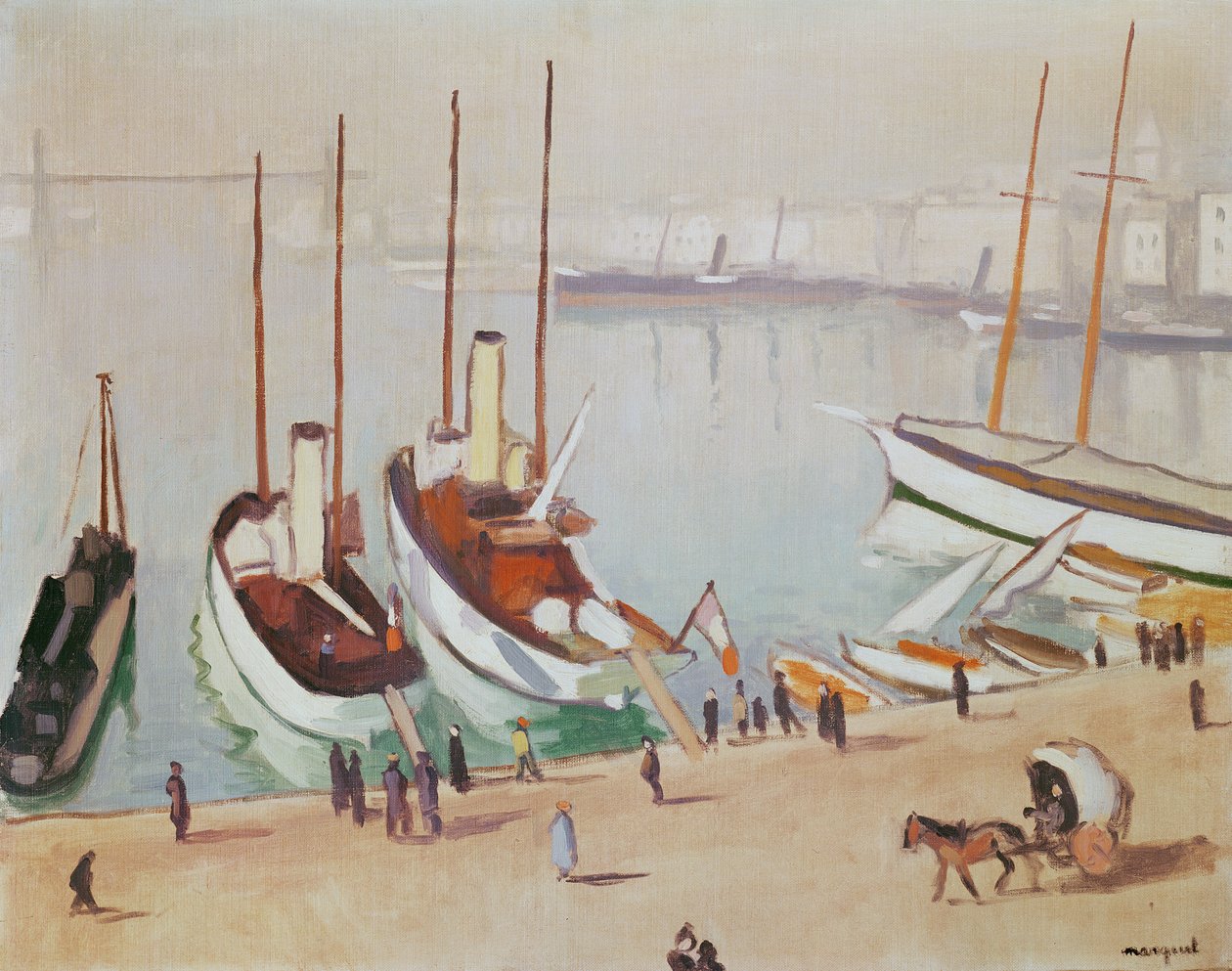 O Velho Porto de Marselha de Albert Marquet