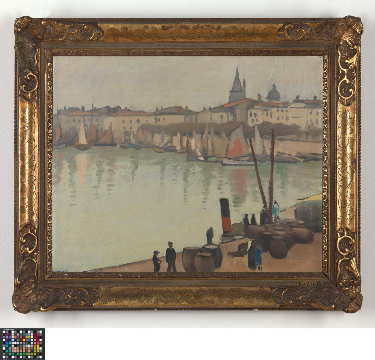 O porto de La Rochelle de Albert Marquet