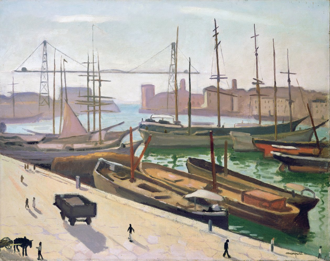 O Porto de Marselha de Albert Marquet