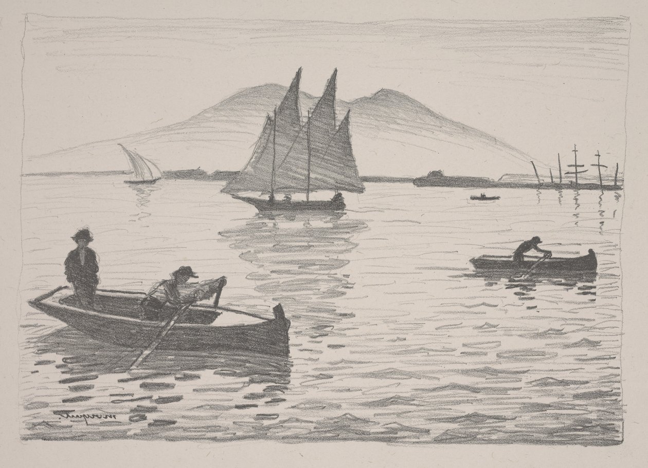 O Porto de Nápoles de Albert Marquet