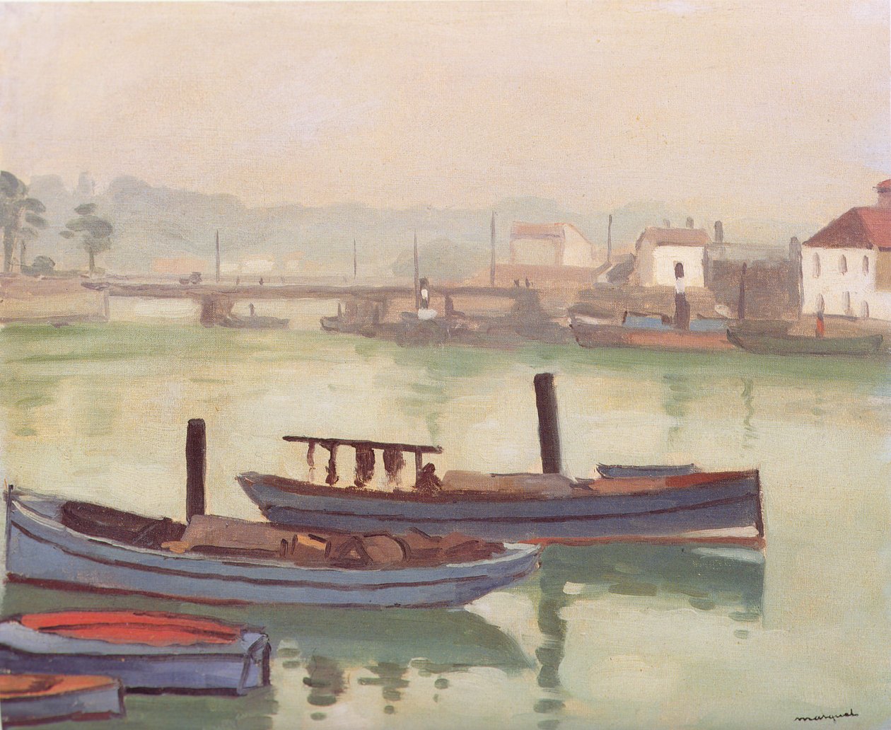 O Porto de Saint-Jean de Luz de Albert Marquet
