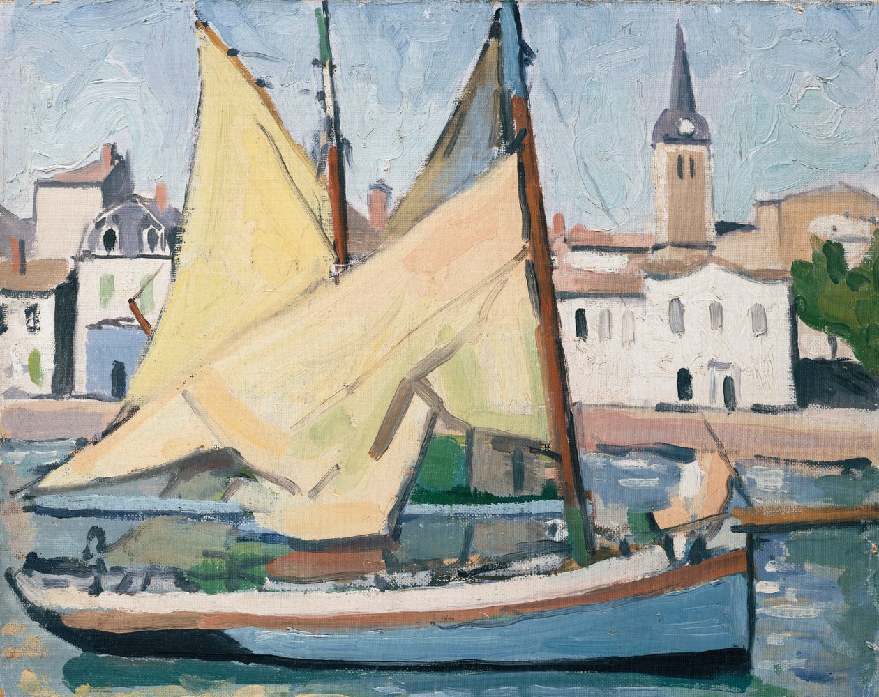 O Iate e a Igreja, La Chaume de Albert Marquet