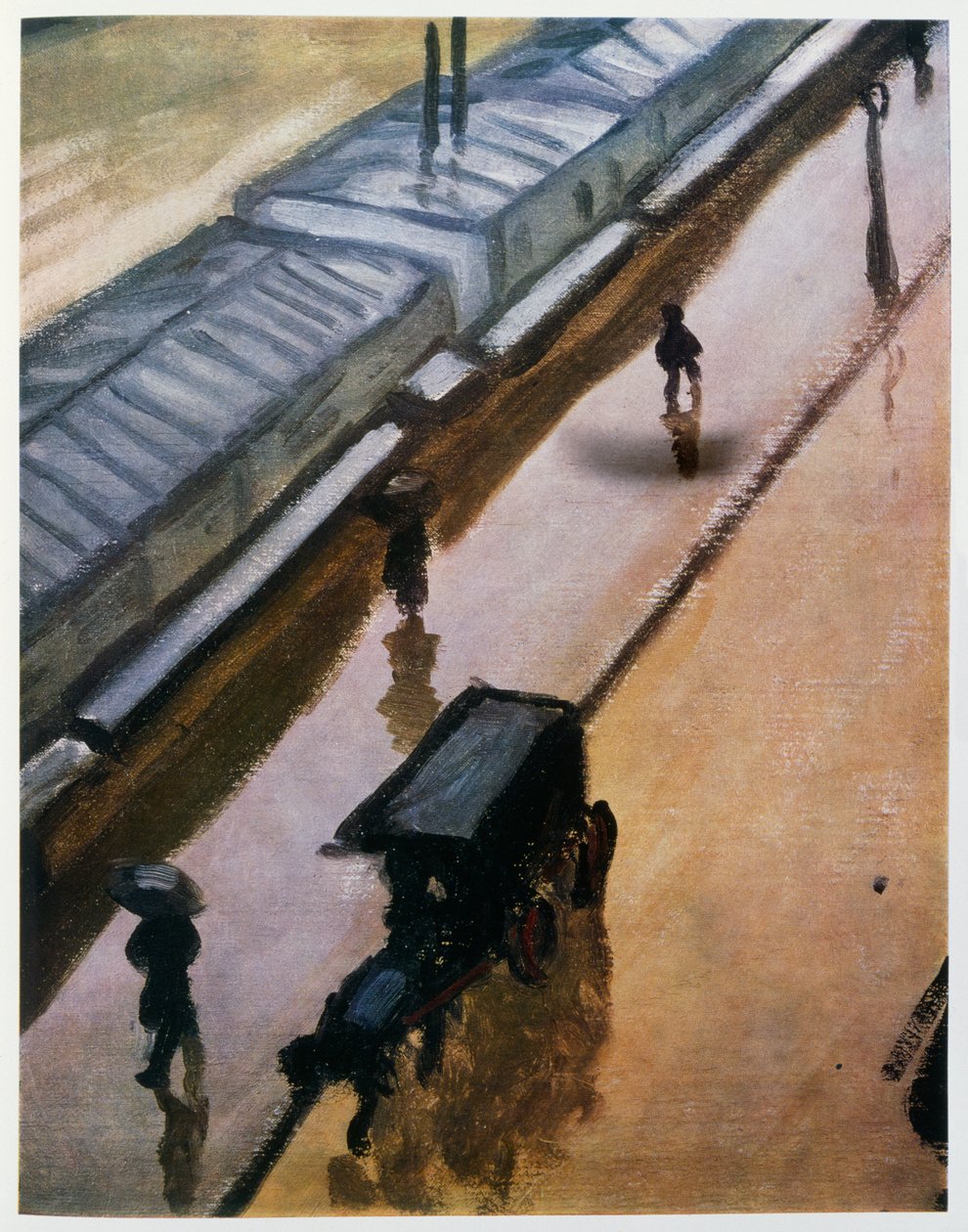 dia chuvoso na Notre Dame, Paris c.1905 (óleo sobre tela) de Albert Marquet
