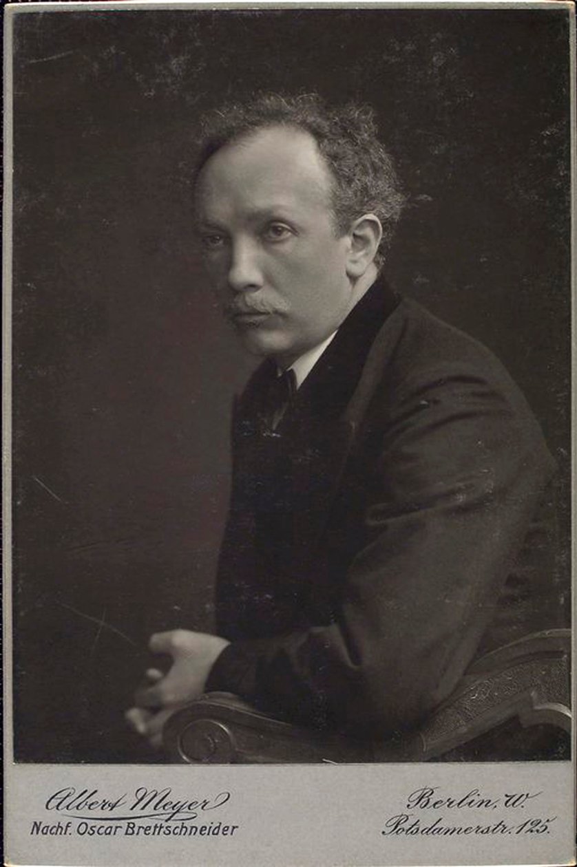 Richard Strauss, compositor alemão, final do século XIX ou início do século XX. de Albert Meyer
