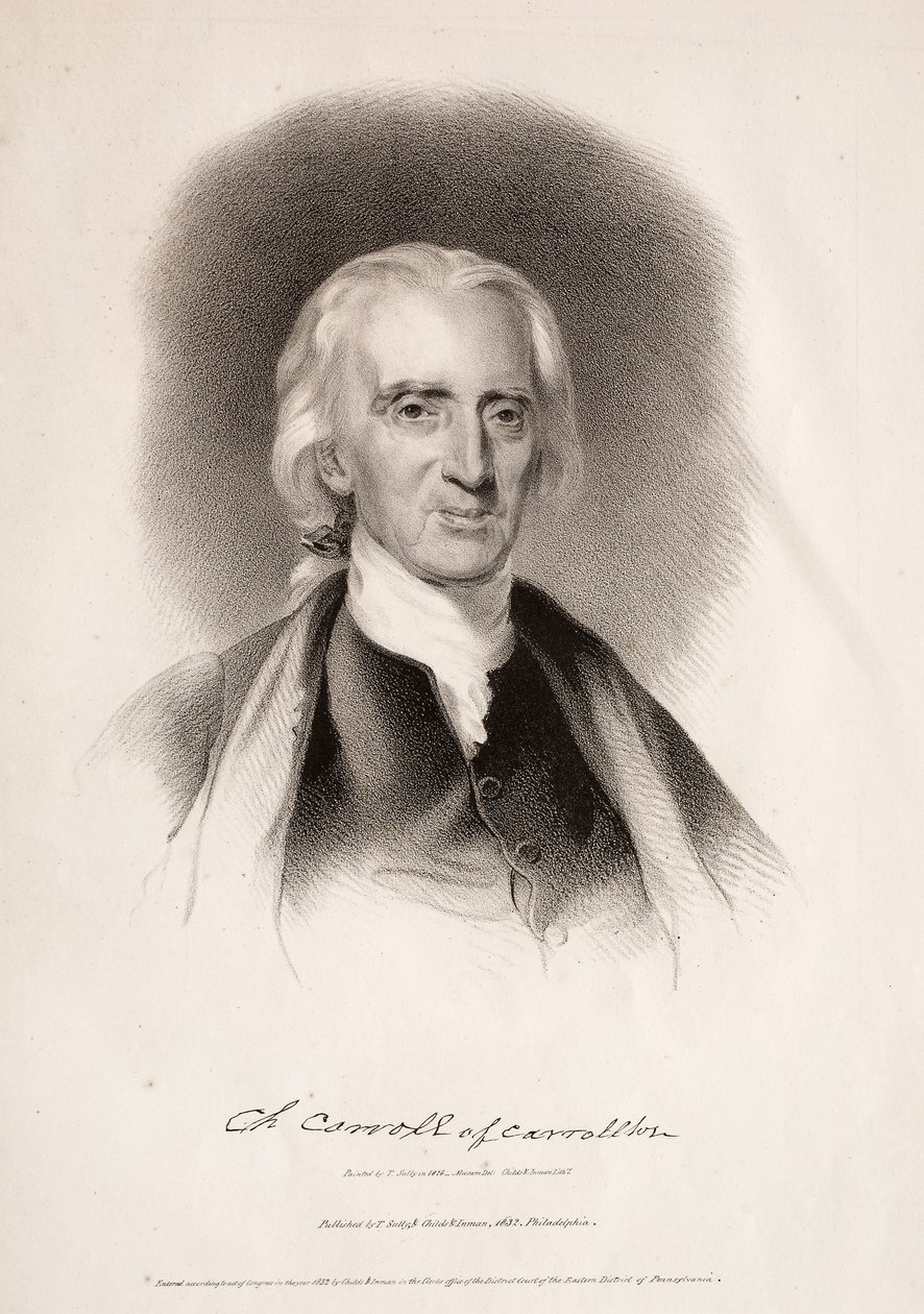 Charles Carroll de Carrollton, Maryland de Albert Newsam