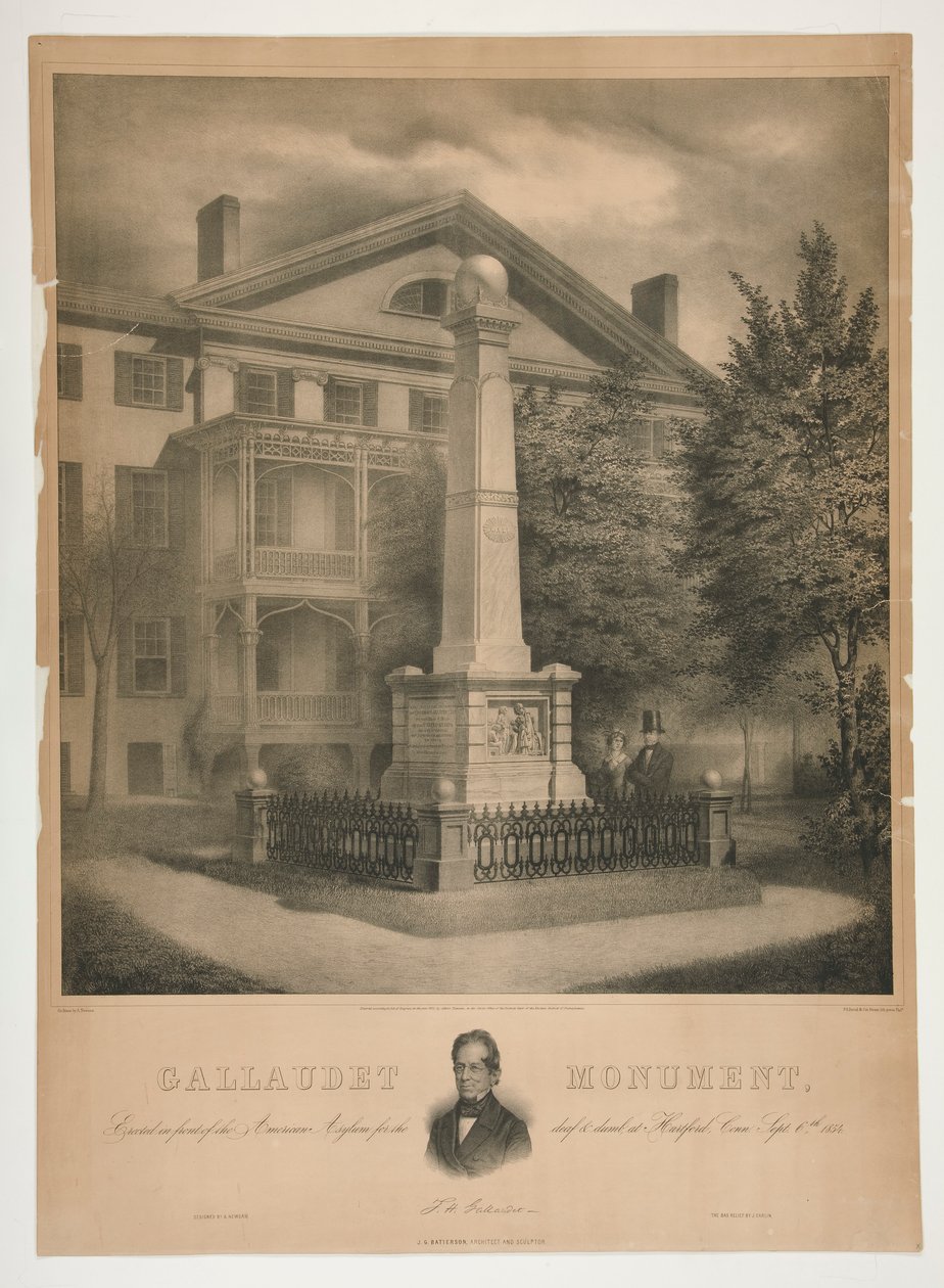 Monumento Gallaudet de Albert Newsam