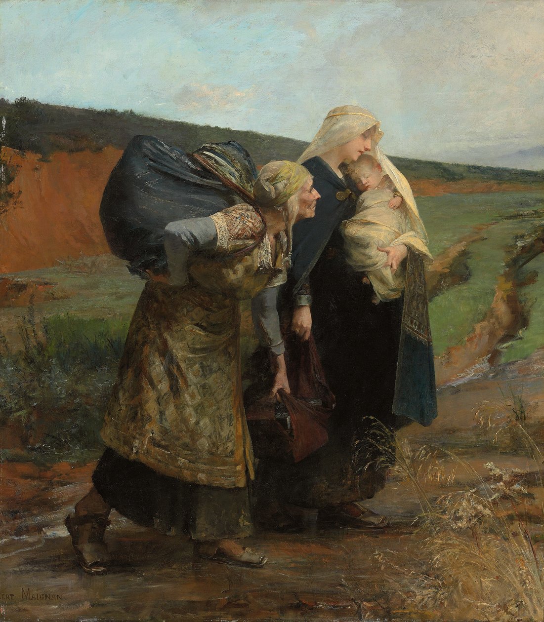 The Repudiee, 1882 de Albert Pierre Rene Maignan